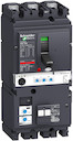 Автоматический выключатель VigiComPact NSX160B, 25 kA при 415 В пер.тока, расцеп.MicroLogic 2.2 100A, Vigi MH, 3П3Т
