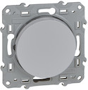 ODACE ПЕРЕКЛЮЧАТЕЛЬ 1-клавишный, 10 АХ, 250 В, сх. 6, БЕЛЫЙ