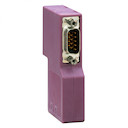 PROFIBUS DP - соединитель для подключ. к кабелю в середине линии с подкл. к PC