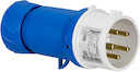 КАБ ВИЛКА ВИНТ 16А 3P-N-E 200-250 IP44