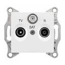 SEDNA TV/R/SAT РОЗЕТКА проходная, 8dB, БЕЛЫЙ