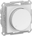 ATLASDESIGN СВЕТОРЕГУЛЯТОР (диммер) повор-нажим, LED, RC, 315Вт, мех., БЕЛЫЙ