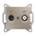 SEDNA TV/SAT РОЗЕТКА оконечная, 1dB, ТИТАН