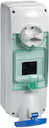 НАСТЕН РОЗ DIN 63A 2PE 200-250V IP65