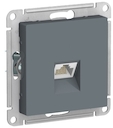 ATLASDESIGN РОЗЕТКА компьютерная RJ45, кат. 6A, механизм, ГРИФЕЛЬ