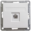 W59 РОЗЕТКА телефонная RJ11, 160В, 1А, механизм, БЕЛЫЙ