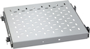 Полка 19" 1U выдвижн.перф. г1000 RAL7035