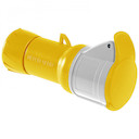 КАБ РОЗ ВИНТ 32А 2P-E 100-130 IP44
