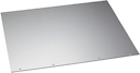 Панель-заглушка алюм 4мм 19" 12U RAL7035