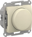 GLOSSA СВЕТОРЕГУЛЯТОР (диммер) повор-нажим, LED, RC, 315Вт, мех., БЕЖЕВЫЙ
