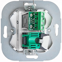 ДУЭТ РОЗЕТКА двойная RJ11+RJ45, кат.5E, механизм, СЕРЕБРИСТЫЙ