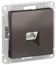 ATLASDESIGN РОЗЕТКА компьютерная RJ45, кат. 6A, механизм, МОККО