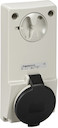 ПАНЕЛЬНАЯ РОЗЕТКА UNIKA Б/ЗАЩ 32A 3PE 480-500 IP44