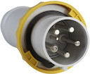 КАБ. ВИЛКА, ВИНТ 125A 3PNT 100-130V IP67