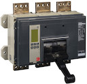 Коммутационный блок ComPact NS 2500N, 50 kA при 415 В пер.тока, 2500 A, стацион., ручное управление, без расцепителя, 3П