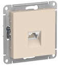 ATLASDESIGN РОЗЕТКА компьютерная RJ45, кат. 6A, механизм, БЕЖЕВЫЙ