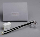 Push with indicator lamp option+bulb Grey Surface Mounting IK07 IP55