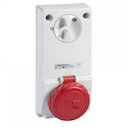 РОЗЕТКА UNIKA W/INTERLOCK 16A 2P-E 380-415 IP65