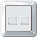 RJ11+RJ45 cat5e UTP, белый