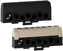 ШИНА P/P PRAGMA 1X35КВ.ММ И 6X16КВ.ММ ВИНТ. ЗАЖ. ЧЕРНЫЙ/СЕРЫЙ ДО 125А