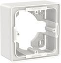 UNICA NEW КОРОБКА для открытой установки, 1-постовая, белый