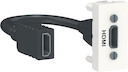 UNICA MODULAR розетка HDMI, 1 модуль, белый