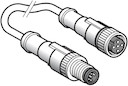 КОННЕКТОР С РАЗЪЕМАМИ, M12, 3-pin
