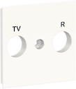 UNICA NEW ЛИЦЕВАЯ ПАНЕЛЬ TV/FM розетки, белый