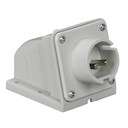 НАСТЕН ВИЛК ВИНТ 16A 2P 25/50V IP44