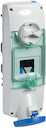 ПАНЕЛЬНАЯ РОЗЕТКА UNIKA DIN 63A 2P-E 200-250 IP 65