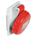 РОЗ ПАНЕЛ УГЛ ВИНТ 16A 2PE 380-415 IP67