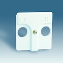 Крышка розетки телевизионной 27 Play (R+TV, слоновая кость)