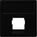 Крышка розетки информационной Connect (RJ45, графит)