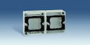 Коробка монтажная 2 поста 44 Aqua (горизонтальная, накладная, IP55)