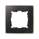 Simon 82 Detail Рамка, 1 пост, графит, основание дерево