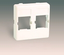 27 Слоновая кость Адаптор 2-ой RJ 45 AVAYA