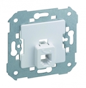 Розетка телефонная RJ-12, S82,82N,88, механизм, серый