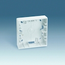 Коробка монтажная 3 поста Simon 27 (накладная, белая)
