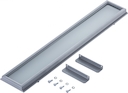 Matt tempered glass for HB LED