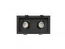 СТ Светильник Downlight встраиваемый 2x13Вт RADO 2х13 BL D45 4000K (with driver)