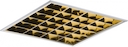 Светильник 418 PRBLUX GOLD/R 595х595 13241810/1019000010 НЕ ВЫП