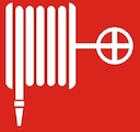 ППБ 0001 " Пожарный кран" (105х105)