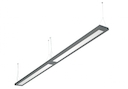 FLAME DR UNI LED 1600х190 4000K светильник