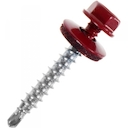 Саморез КР св. 4,8х28 RAL-3011 (тёмно-красный) (300 шт) - ведро Tech-Krep
