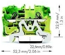 2-проводная клемма с заземлением