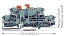 2-уровневая клемма с размыкателем