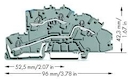 Многоуровневая клемма для установки