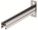 Консоль двойная, 41х21 мм, осн. 200, INOX 304