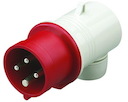 ДКС DIS2213237 Вилка кабельная угловая IP44 32A 3P+E+N 400В DKC