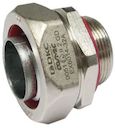Взрывозащищенная Ex e муфта металлорукав-коробка. DN15 мм. M20х1,5.Никелированная латунь. IP66/67